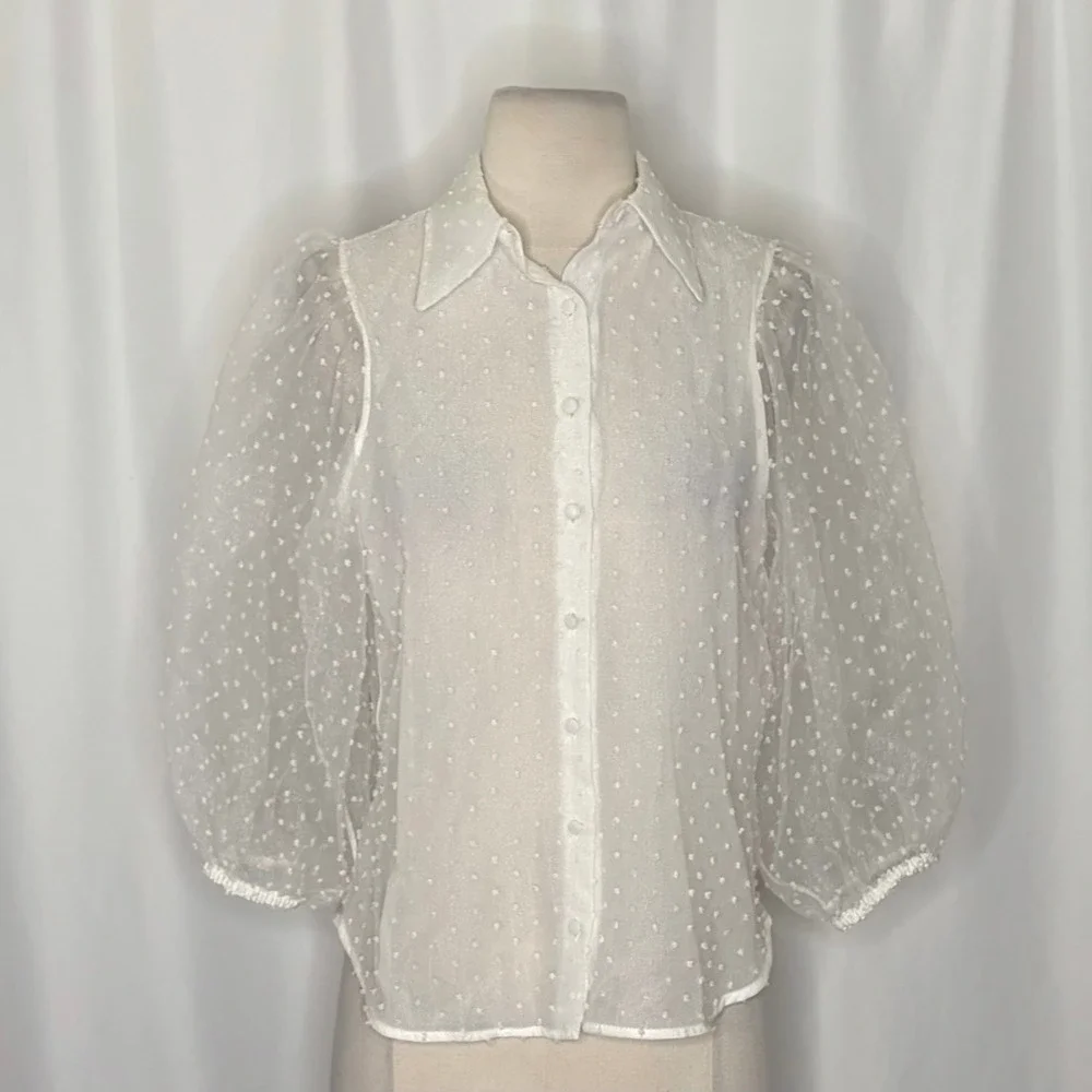 Zara feminine blouse